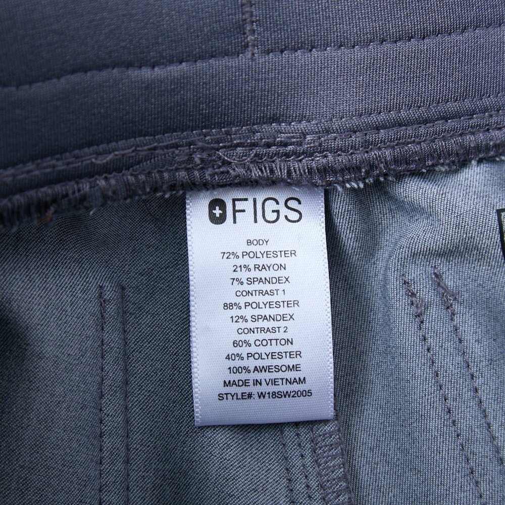 Figs Zamora Jogger Scrub Pants Technical Collection Heather Gray XXS unisex - Picture 5 of 10